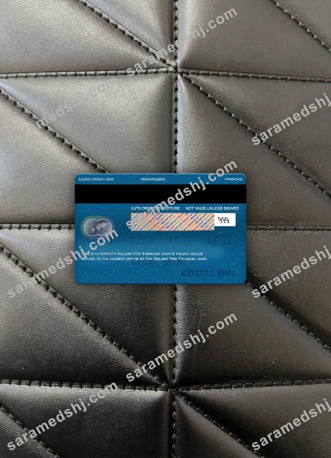 Ireland Fire Financial bank mastercard photolook back